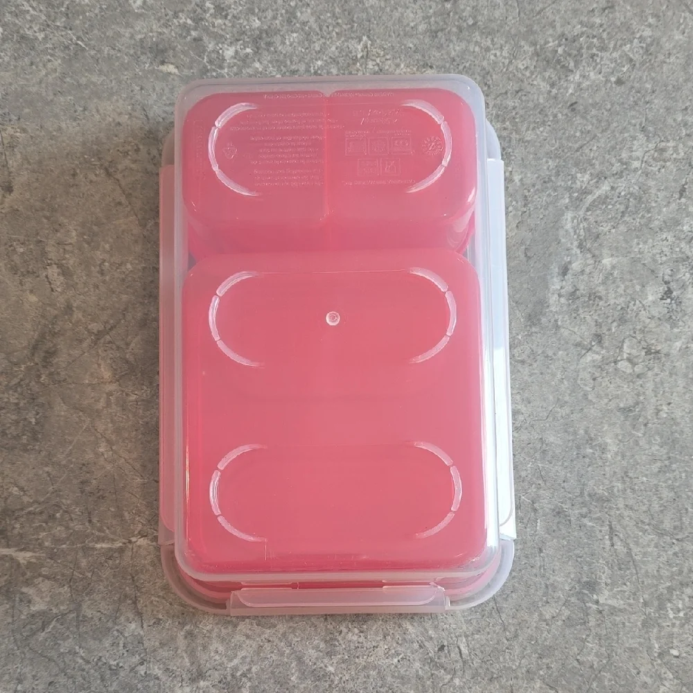 (J39) Pink Kitchen Food Storage Solution